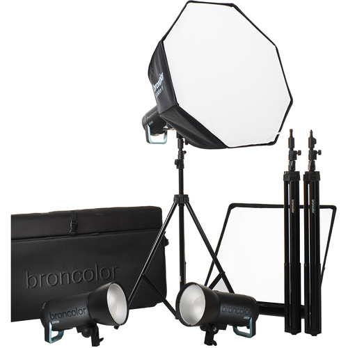 Broncolor Siros 800 S WiFi/RFS 2.1 Pro 3-Light Kit