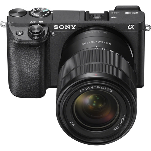 دوربین بدون آینه سونی Sony Alpha a6300 Mirrorless Digital Camera with 18-135mm Lens