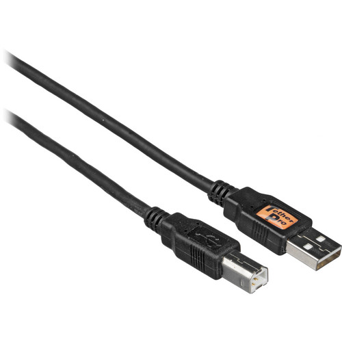 کابل یو اس بی  Tether Tools 15' TetherPro USB 2.0 Type A Male to Type B Male Cable (Black):CU5461 