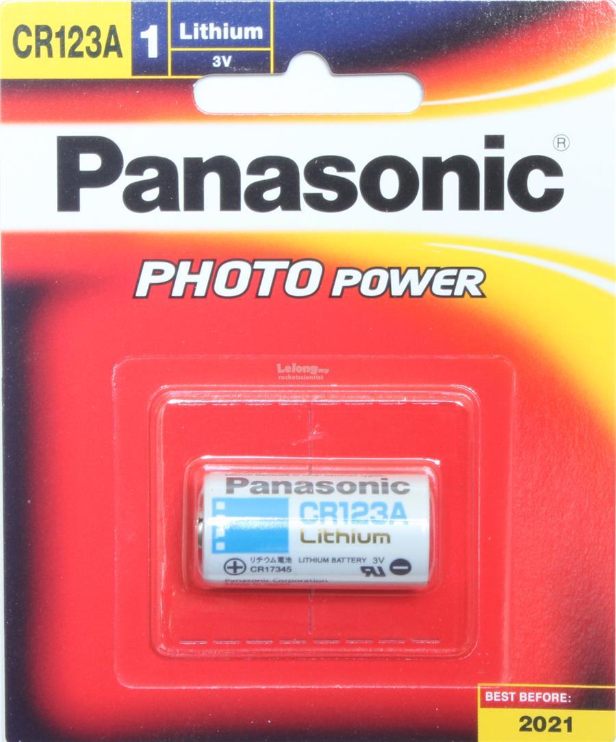 باتری پاناسونیک Panasonic CR123A 3V Photo Lithium Battery