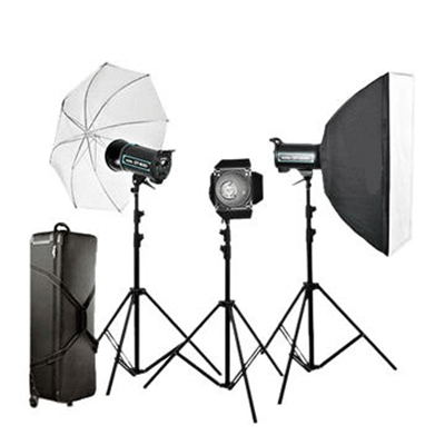 کیت فلاش نورپردازی اس اند اس (طرح گودگس) S&S Studio Flash Light Kit QS400 II