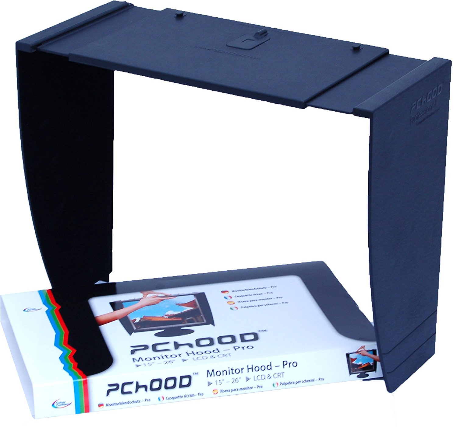PcHood Color-confidence monitor hood