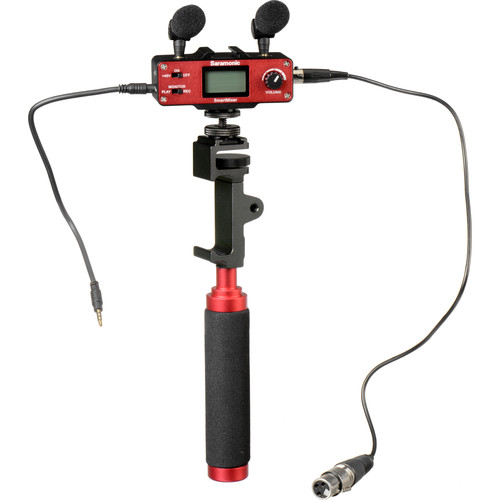 میکسر سارامونیک Saramonic SmartMixer - Audio Mixer/Adapter Kit for iOS/Android with Mics, Device Holder, and Grip