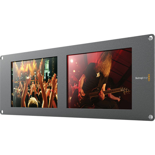 مانیتور بلاک مجیک  Blackmagic Design SmartView Duo Rackmountable Dual 8" LCD Monitors 