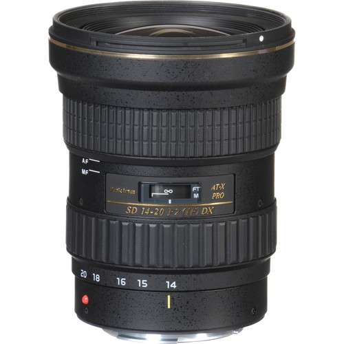 لنز توکینا برای کانن  Tokina AT-X 14-20mm f/2 PRO DX Lens for Canon EF 