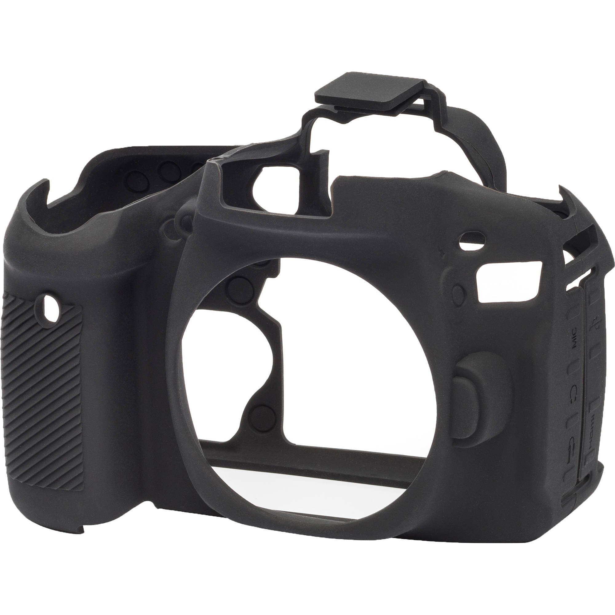 کاور سیلیکونی رنگ مشکی دوربین کانن CANON 80D