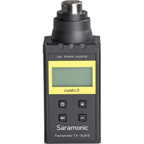 فرستنده بی سیم سارامونیک Saramonic TX-XLR9 Plug-On XLR Transmitter for UwMic9 UHF Wireless Mic System