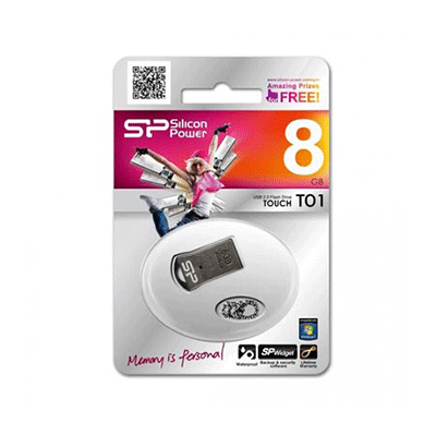 فلش مموری 8 گیگ سیلیکون پاور Silicon Power Touch T01 Flash Memory 8GB 