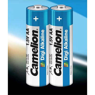 باتری کمیلیون 2 عددی قلمی Camelion AA Digi Alkaline Battery 
