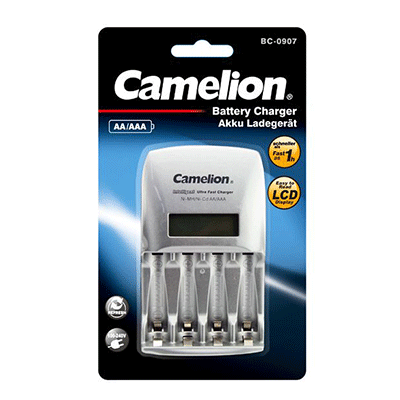 شارژر سریع کمیلیون Camelion bc-0907 super fast battery Charger