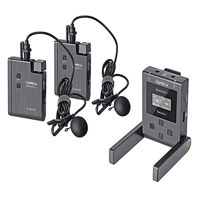 کیت میکروفن بی سیم یقه ای Comica Audio BoomX-U U2