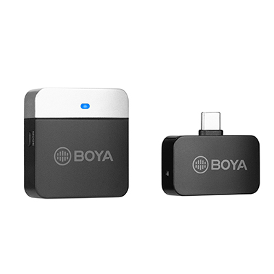 میکروفن بی سیم بویا BOYA BY-M1LV-U برای گوشی تلفن اندروید تایپ C