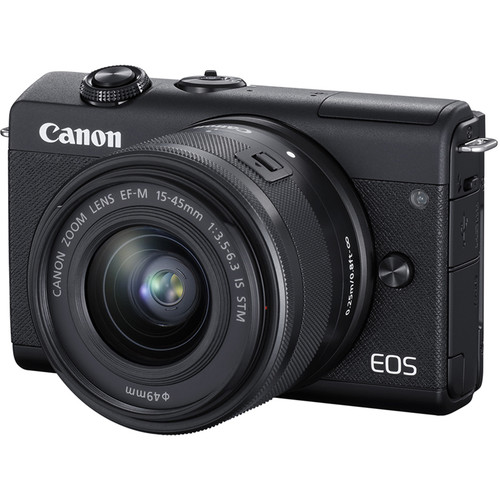 کیت دوربین عکاسی بدون آینه کانن Canon EOS M200 with 15-45mm Lens (Black)