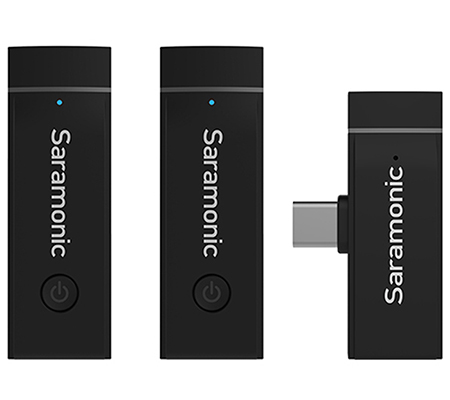 میکروفن بی سیم یقه ای سارامونیک Saramonic Blink Go-U2 Kit
