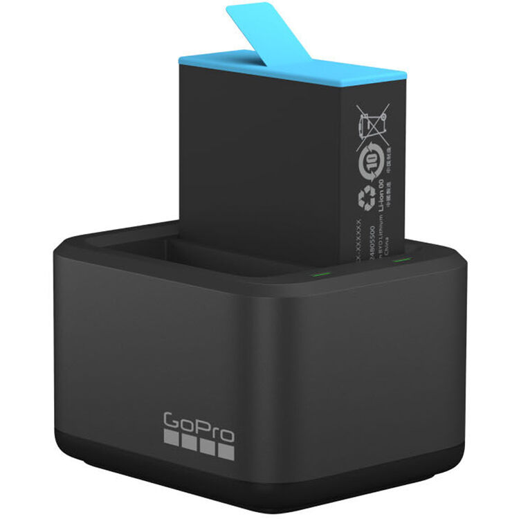 باتری و شارژر دوقلو  گوپرو GoPro Dual Battery Charger + Battery for HERO10/9 Black