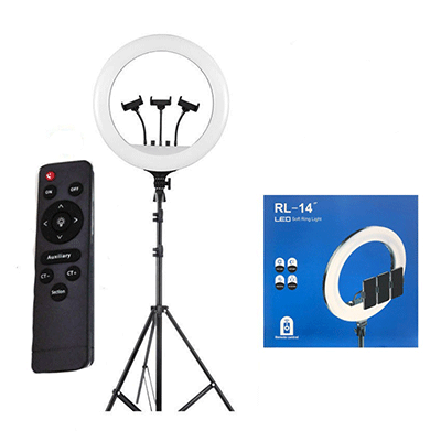 رینگ لایت RING LIGHT RL-14 به همراه پایه