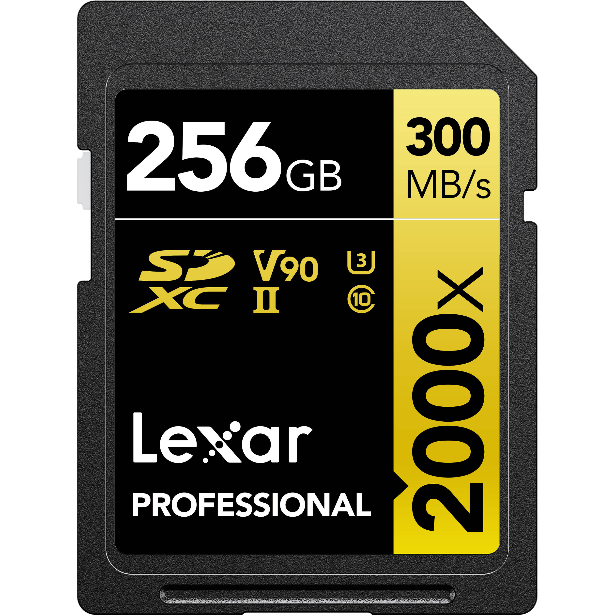 کارت حافظه لکسار LEXAR 256GB PROFESSIONAL 2000X UHS-II SDXC