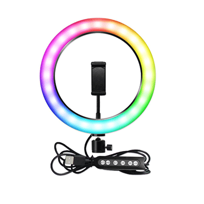 رینگ لایت آر جی بی MJ36 RGB RING LIGHT