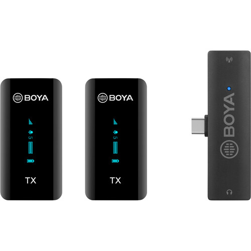 میکروفن بی سیم بویا BOYA BY-XM6-S6 برای تلفن های هوشمند با پورت USB Type-C