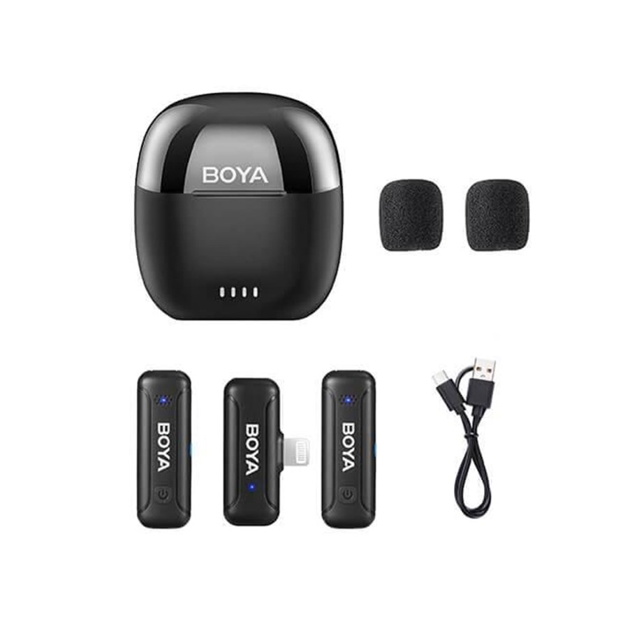 میکروفن بی سیم بویا BOYA BY-WM3T-D2 with Lightning Connector for iOS Devices