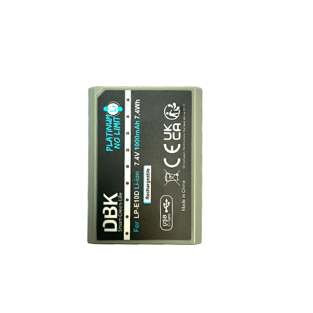 باتری دی بی کی DBK LP-E10D به همراه کابل شارژ
