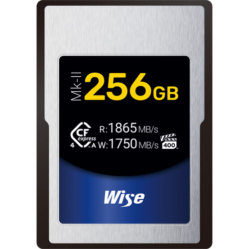 کارت 256 گیگ وایز Wise Advanced 256GB CFexpress 4.0 Type A