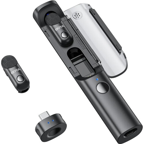 میکروفن بی سیم بویا BOYA MAGIC-05 Wireless Microphone برای موبایل با پورت USB-C 