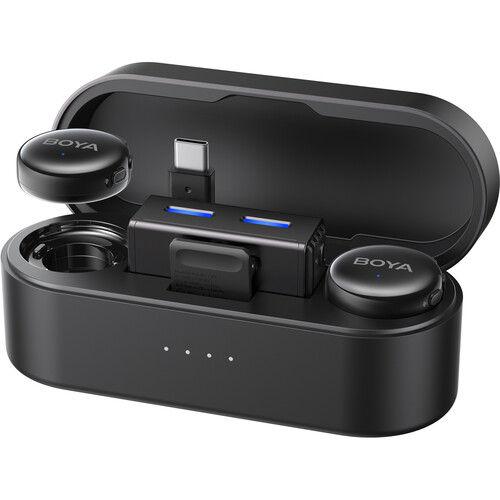 کیت میکروفن بی سیم بویا BOYA BOYALINK 3-02 برای موبایل با پورت USB-C و دوربین