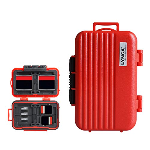 کیف کارت حافظه Lynca KH6 Memory Card Case red
