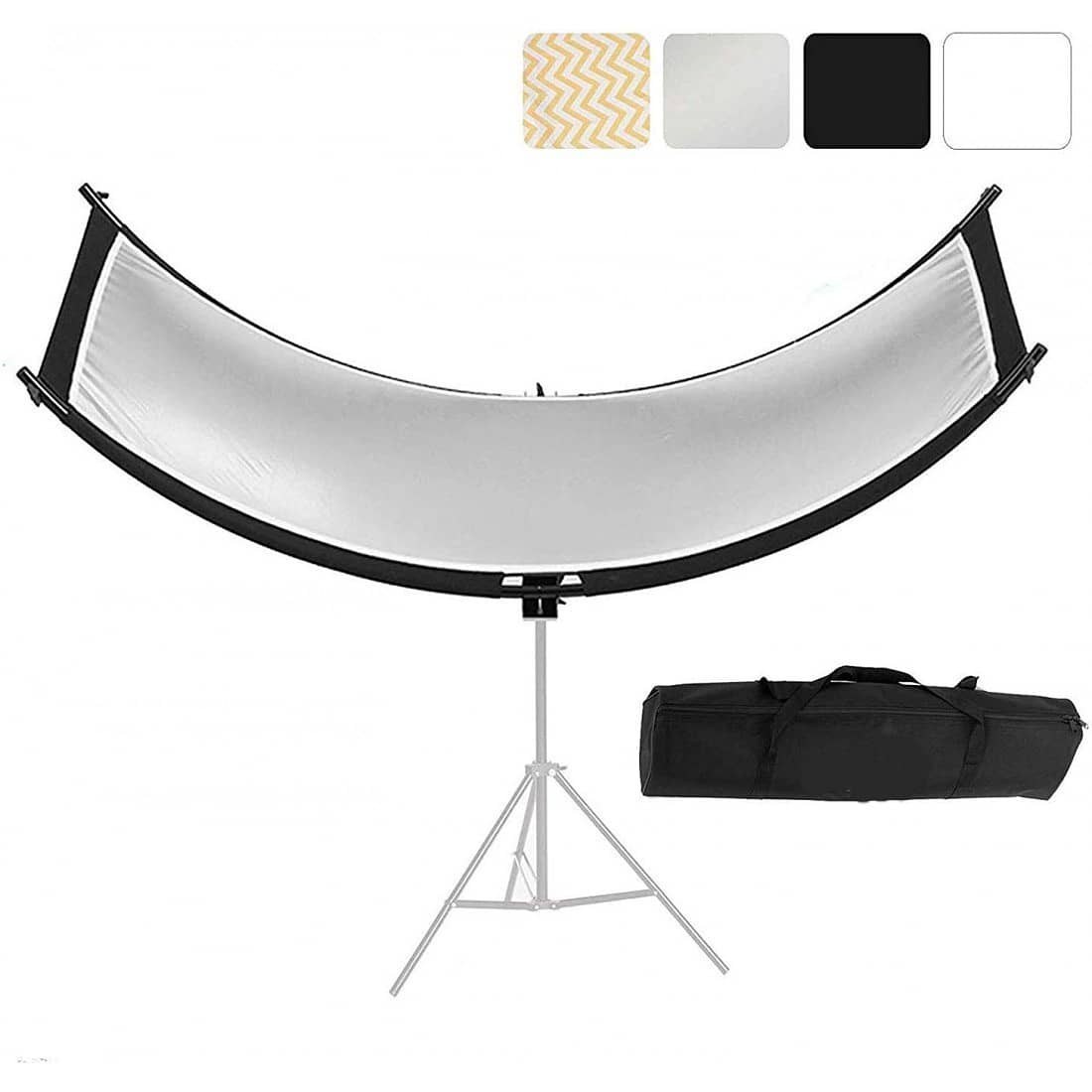 رفلکتور یو 4 کاره (خمیده) فوتوکس 60x180 سانتی متر Photox U-Shape Curved Light Reflector