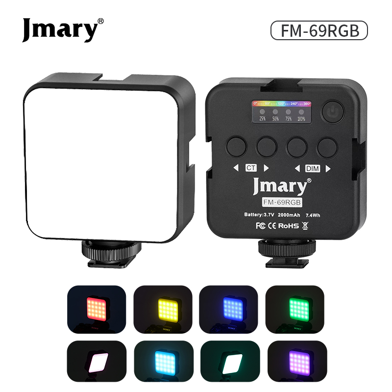 نور ال ای دی جی مری Jmary FM69RGB