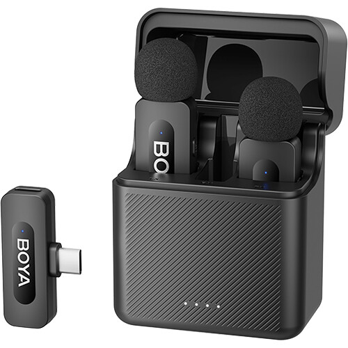 میکروفن بی سیم بویا BOYA BY-V30 سازگار با پورت USB-C