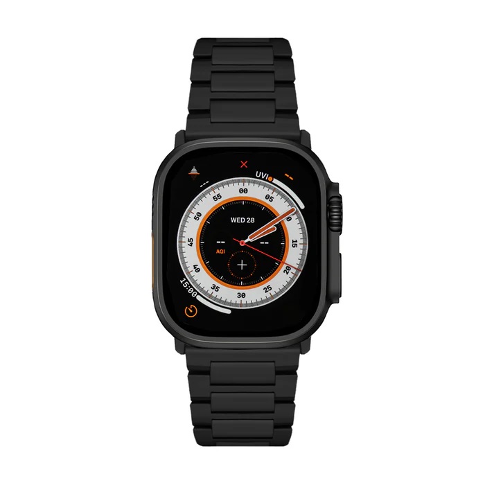 بند اپل واچ Sandmarc Titanium Edition Apple Watch Band Ultra Grade 2 Black