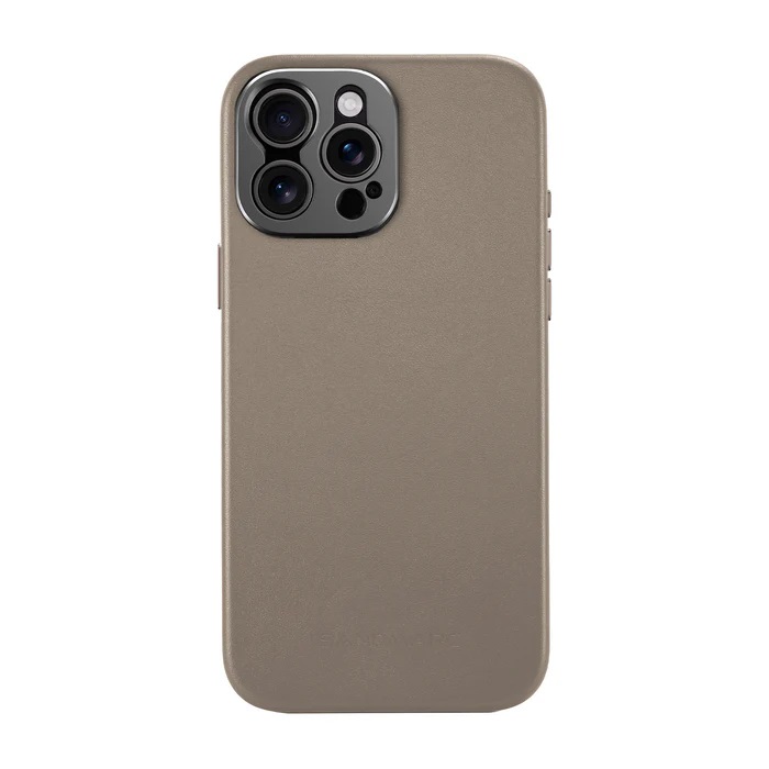 قاب موبایل سندمارک Sandmarc Pro Leather Case Sand For 15Pro Max