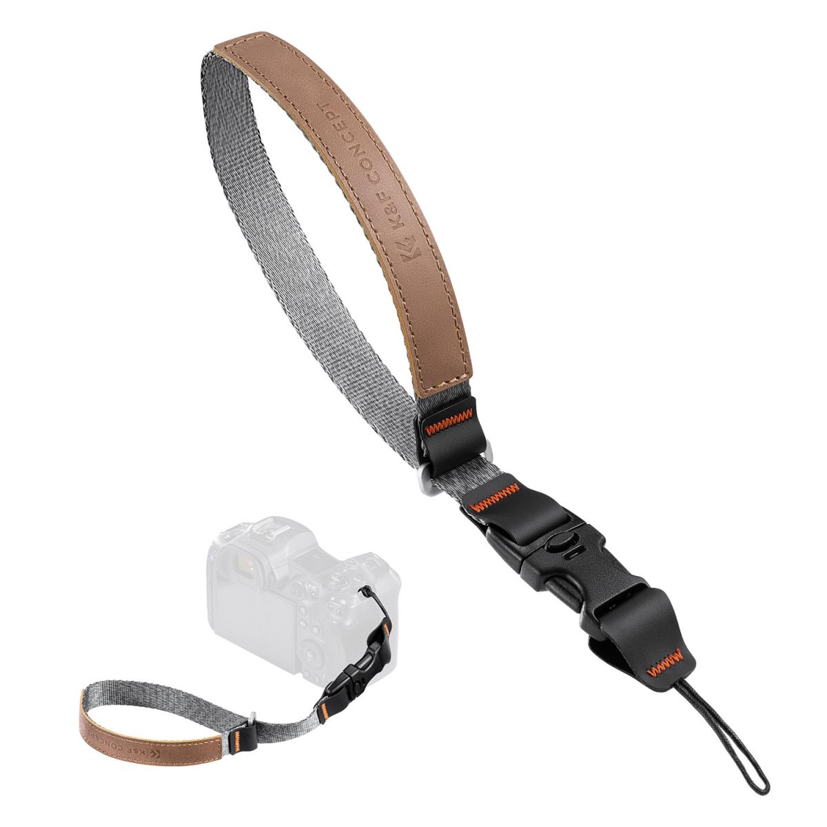 بند مچی کی اند اف K&F Concept Camera Wrist Strap (Gray) KF13.116