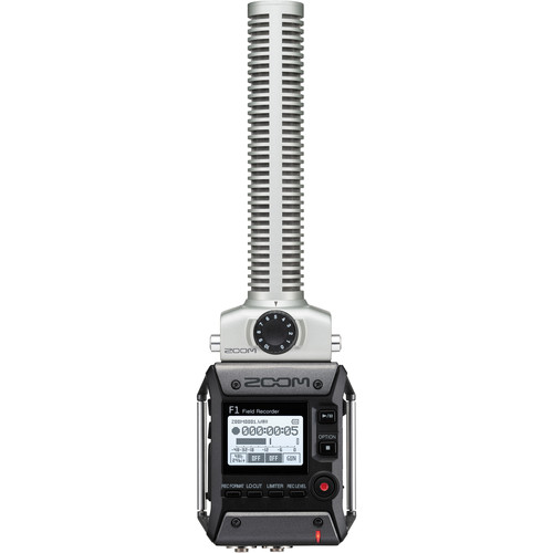 رکوردر زوم Zoom F1-SP 2-Input / 2-Track Portable Field Recorder with Shotgun Microphone