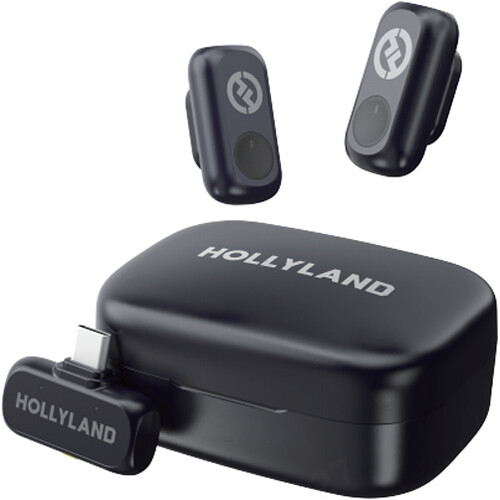 میکروفن موبایل بی سیم هالی لند Hollyland LARK A1 Duo با پورت USB-C