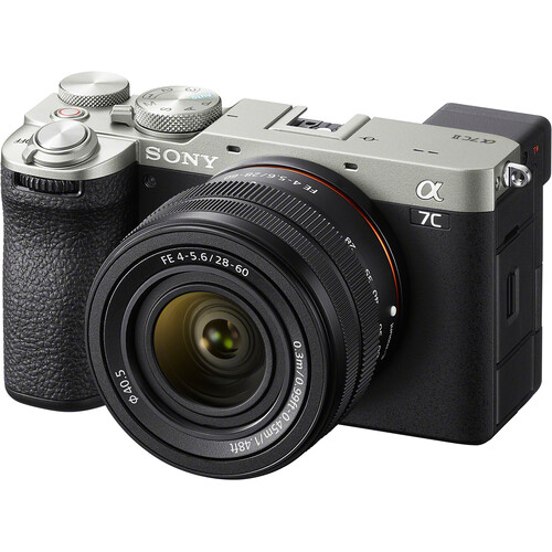 کیت دوربین بدون آینه سونی Sony a7C II with 28-60mm(Silver)