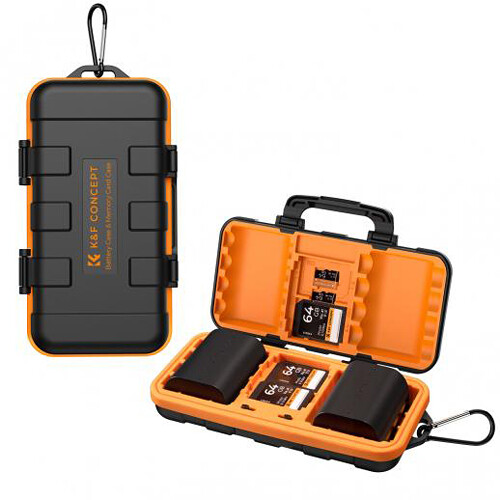 کیف کارت حافظه کی اند اف K&F Concept Camera Battery Memory Card Case KF31.079