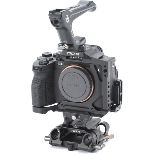 کیت کیج تیلتا Tilta Half Cage with 15mm LWS Baseplate for Sony a7R V (Black) TA-T46-B-B