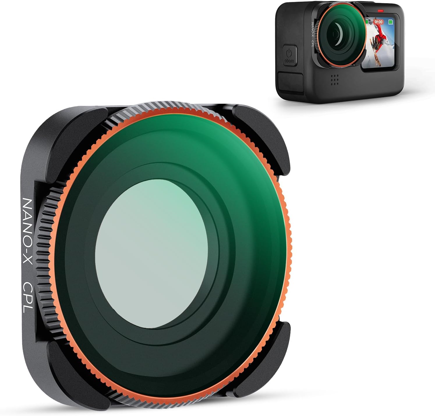 فیلتر پلاریزه گوپرو K&F Concept CPL Compatible with GoPro Hero 9,10,11,12,13 SKU:KF01.2336