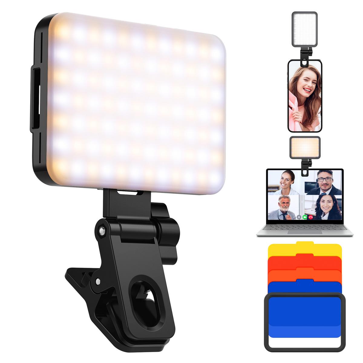 نور ثابت K&F CONCEPT Portable LED Video Light  SKU:KF34.034