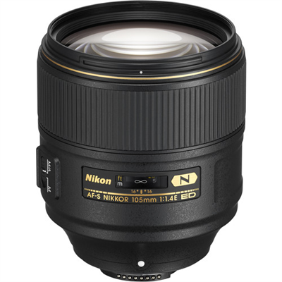 Nikon AF-S NIKKOR 105mm f/1.4E ED Lens دست دوم