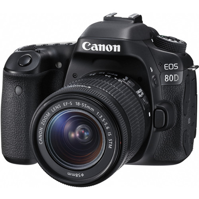 دوربین دیجیتال عکاسی کانن Canon EOS 80D EF-S 18-55mm f/3.5-5.6 IS STM Kit دست دوم