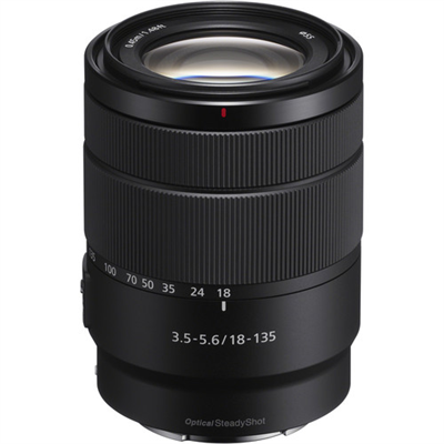 لنز زوم سونی Sony E 18-135mm f/3.5-5.6 OSS Lens NO BOX دست دوم