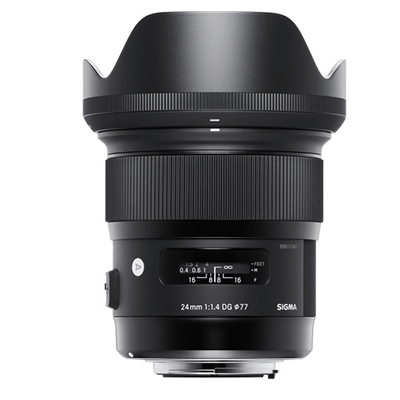 لنز سیگما Sigma 24mm f/1.4 DG HSM Art Lens for Nikon F دست دوم