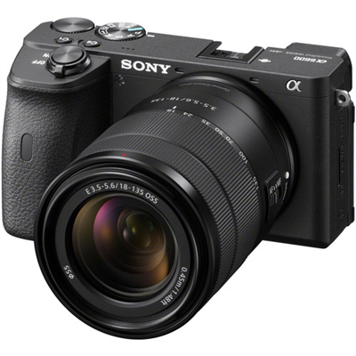 کیت دوربین بدون آینه سونی آلفا Sony Alpha a6600 Mirrorless Digital Camera with 18-135mm Lens دست دوم