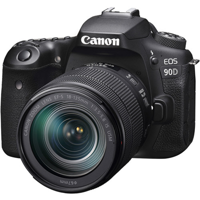 دوربین کانن 90 دی به همراه لنز Canon EOS 90D DSLR Camera with 18-135mm Lens دست دوم فقط تست شده