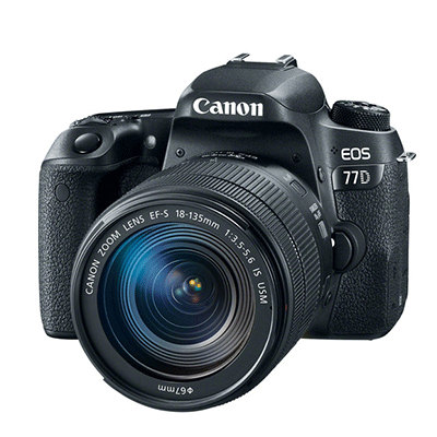 دوربین عکاسی دیجیتال Canon EOS 77D DSLR Camera with 18-135mm IS USM Lens دست دوم