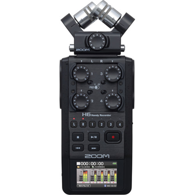 رکوردر زوم  دستدوم Zoom H6 Handy Recorder With one Capsules
